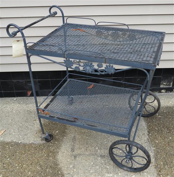 Iron tea cart (1 of 1)
