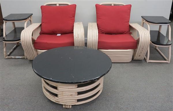 Rattan furniture Paul Frankl design: Rattan furniture Paul Frankl design