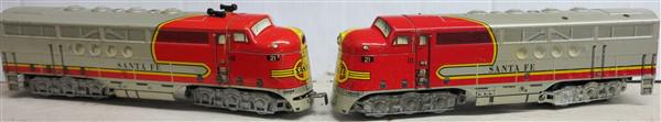 Marx "Santa Fe" toy trains: Marx "Santa Fe" toy trains