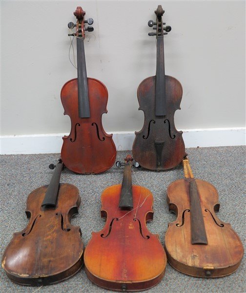 5 violins: 5 violins