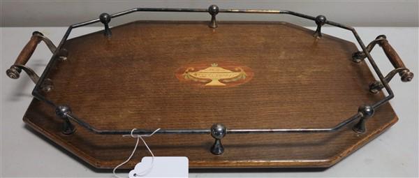 Inlaid butlers tray: Inlaid butlers tray