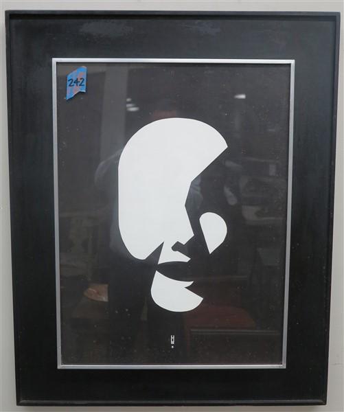Acrylic on Lucite, Earl Hubbard: Acrylic on Lucite, Earl Hubbard