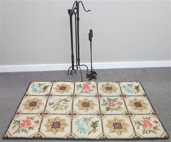 Tools, Branding Irons and Hooked Rug: Tools, Branding Irons and Hooked Rug