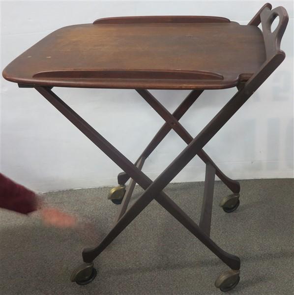 Mid Century Rolling Cart: Mid Century Rolling Cart