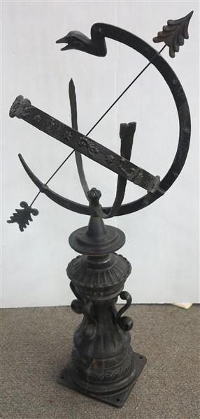 Cast iron armillary 39": Cast iron armillary 39"