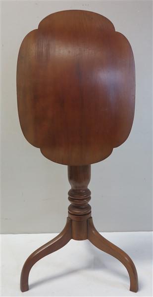 19th century tip top tea table: 19th century tip top tea table