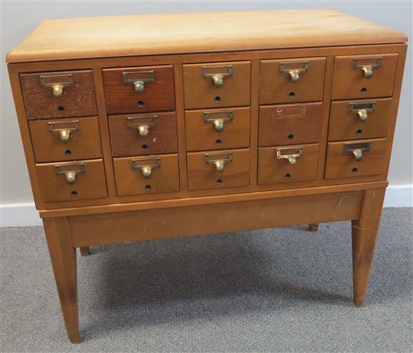 15 drawer file: 15 drawer file