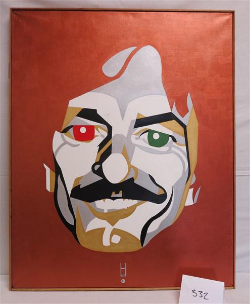 Acrylic on linen Earl Hubbard: Acrylic on linen Earl Hubbard