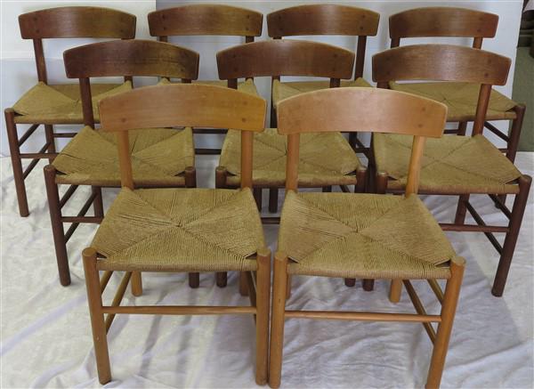 Set 9 modern chairs by Mobler (1 of 4)