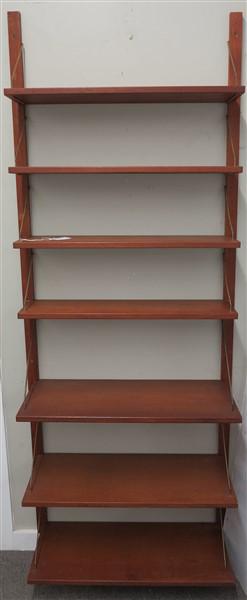 7 tier Danish shelf 75h X 29w (1 of 4)