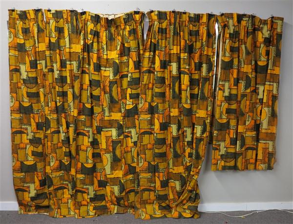 Mid-Century Modern curtains: Mid-Century Modern curtains