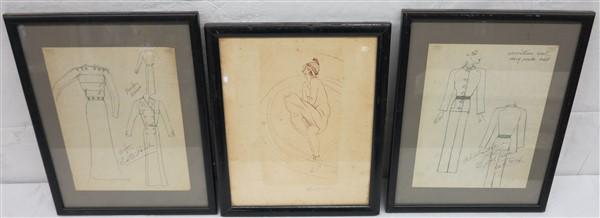 3 fashion drawings- Edith Head (1 of 7)