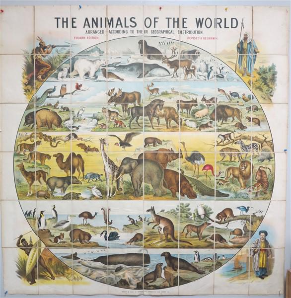 Large "The Animals of the World" Poster (1 of 7)