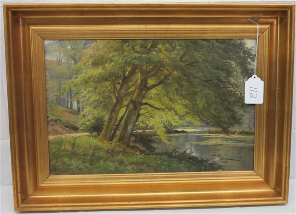 o/c landscape signed 19 X 26 (1 of 5)