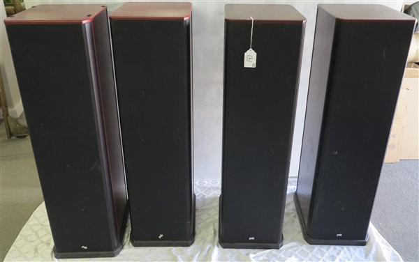 4 PSB speakers 16 1/2w X 12d X 43 1/2h (1 of 3)