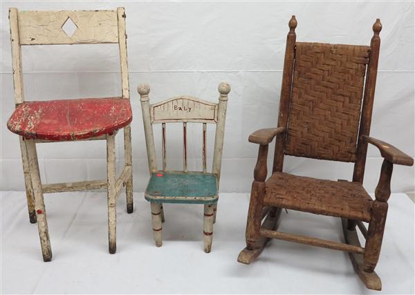3 child's chairs (1 of 5)