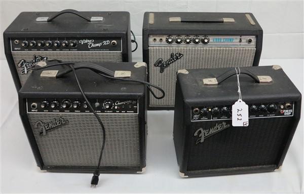 4 Fender amps (1 of 5)