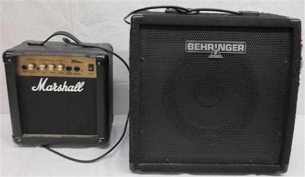 2 amps Marshal- Behringer (1 of 4)