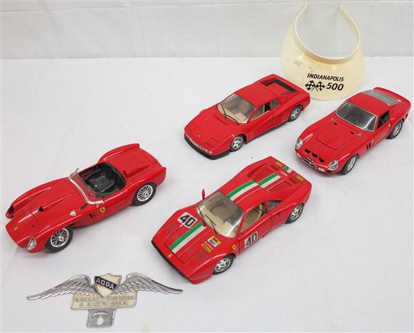 4 Burago Ferrari die cast models 1/18 scale (1 of 5)