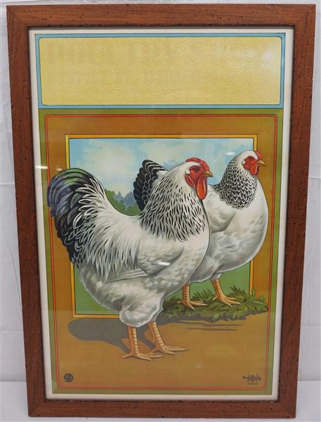 Print of chickens (1 of 4)