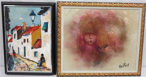 2 modern paintings o/c (1 of 7)