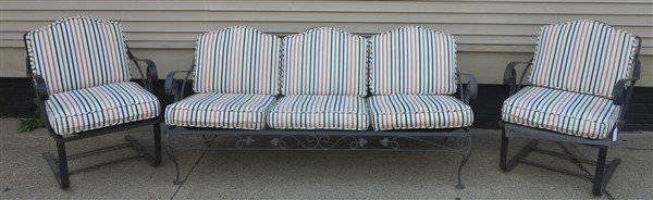 Three piece Vintage Metalcraft patio set: Three piece patio set