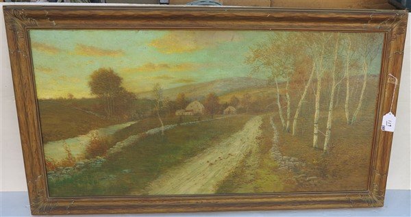 O/C sgnd Geo Howell Gay 1929: O/C sgnd Geo Howell Gay 1929