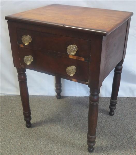 Antique 2 Drawer American Stand: Antique 2 Drawer American Stand