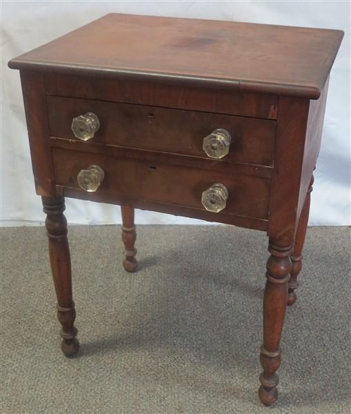 Antique 2 Drawer American Stand: Antique 2 Drawer American Stand