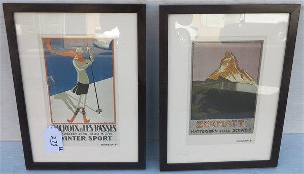 2 Winter Sports Advertisements: 2 Winter Sports Advertisements