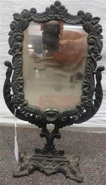 2 Chairs, Iron Mirror: 2 Chairs, Iron Mirror