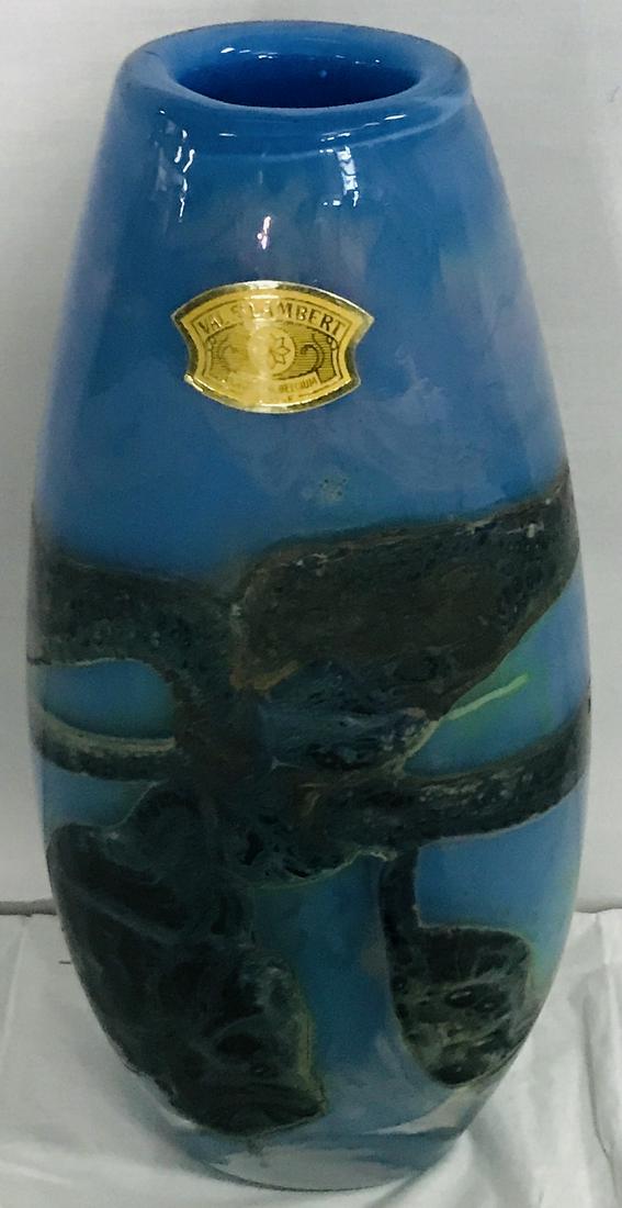 Val St. Lambert 12" Mid-Cent Vase: Val St. Lambert 12" Mid-Cent Vase