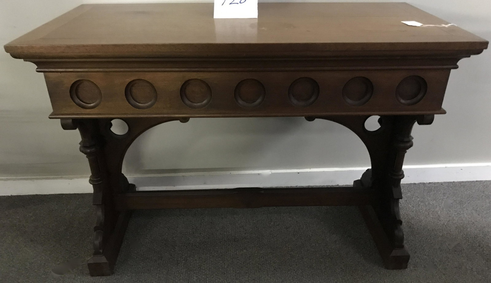 gothic 19th cent table: gothic 19th cent table