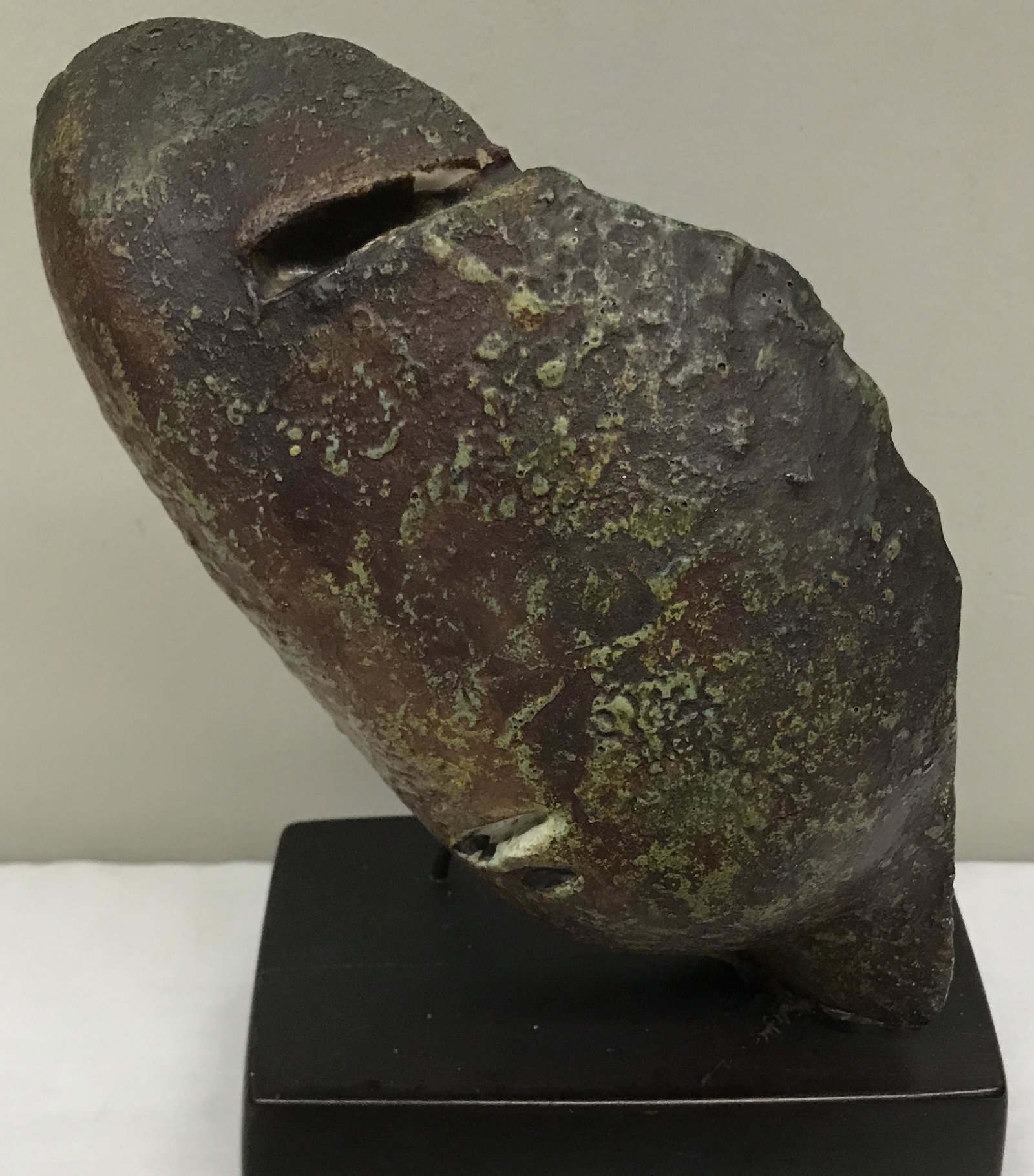 8.5" Stone Mayan Mask Sculpture: 8.5" Stone Mayan Mask Sculpture