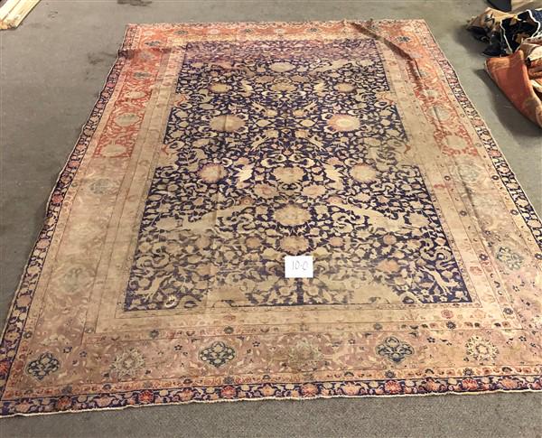 Antique persian Rug 9'2"x13'8" (1 of 6)