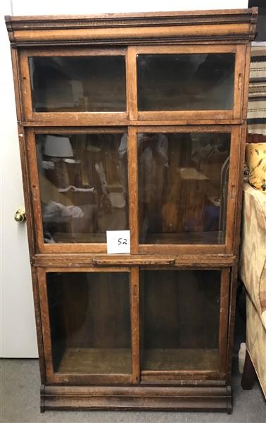 Turn of The Century Oak Barrister Bookcase Dry Original (1 of 2)