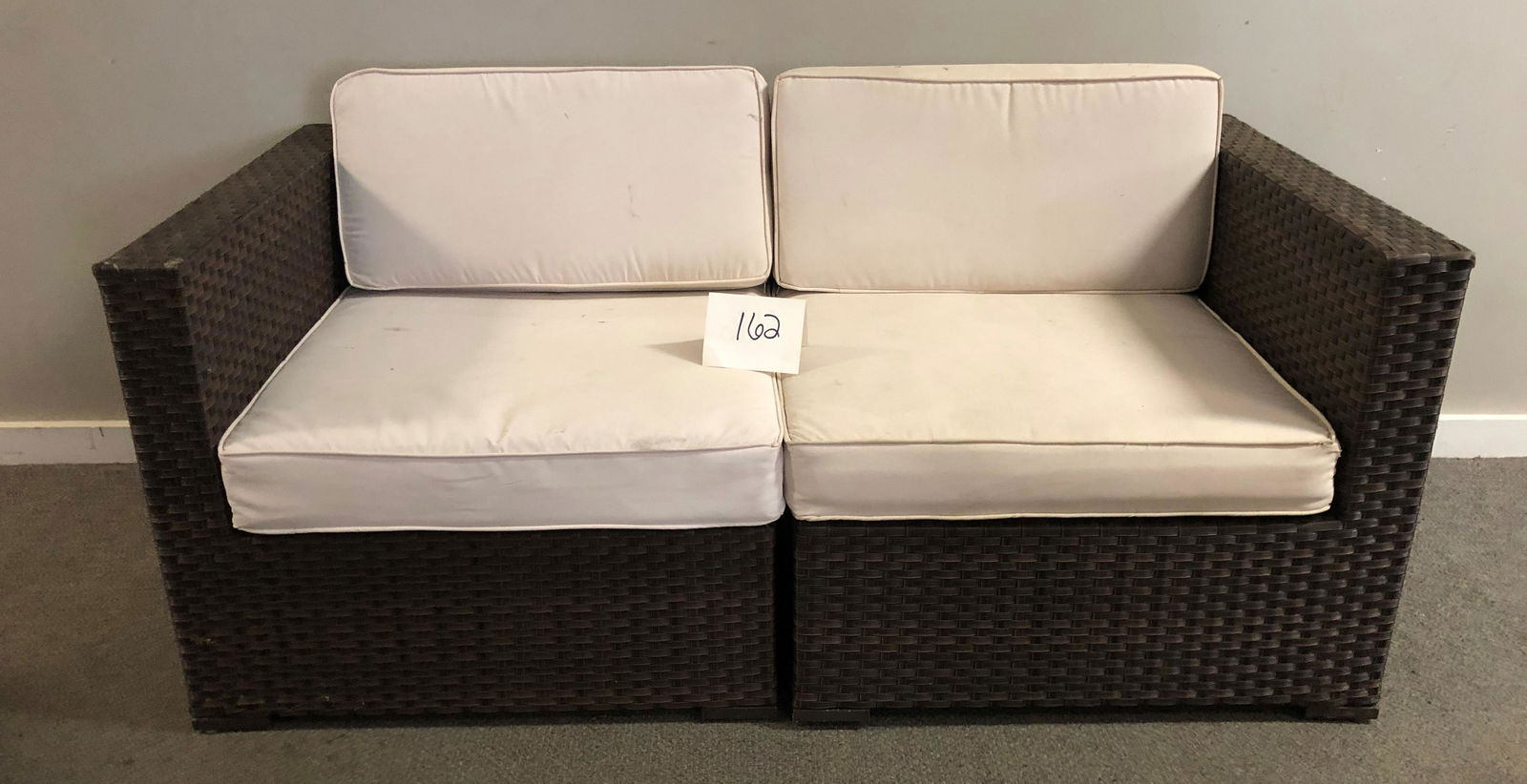 2 Part Atlantic Wicker Loveseat (1 of 1)