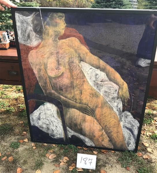 Framed Pastel Signed (1 of 2)