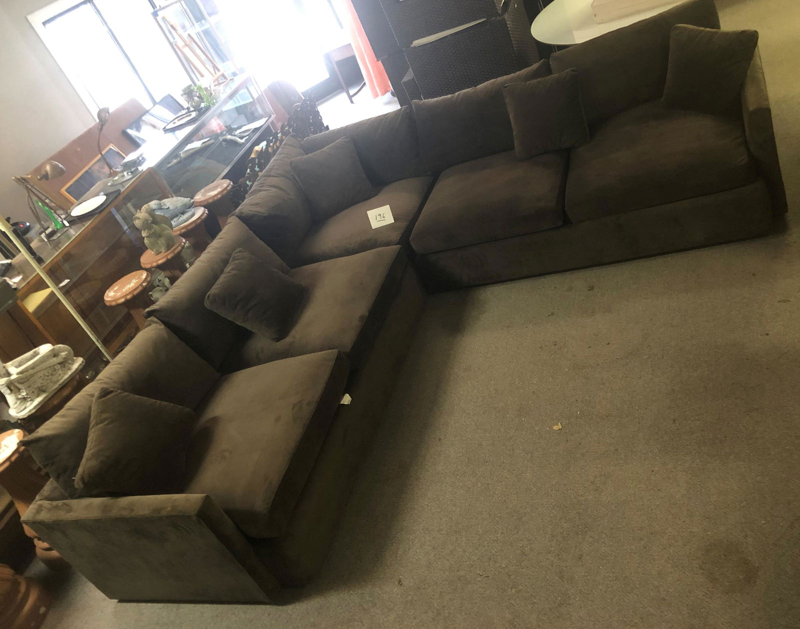 Crate and Barrell 3 Part Very Comfy Sofa (1 of 4)