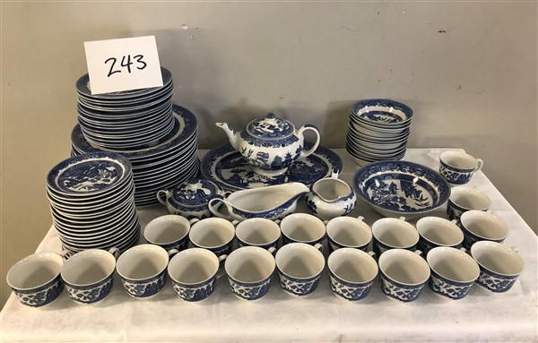 Big Lot of Blue & White Johnson Bros. China (1 of 6)