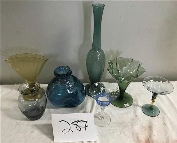 7 Pcs. of Glass, Several Steuben: 7 Pcs. of Glass, Several Steuben