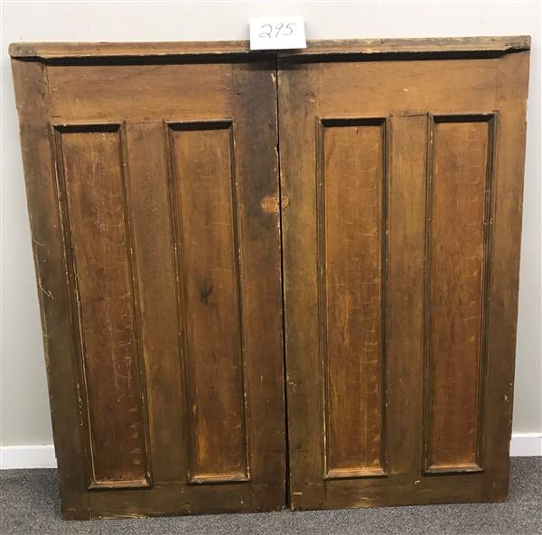 Pr. Grain Painted 19th Cent. Door 28"x56" (1 of 2)