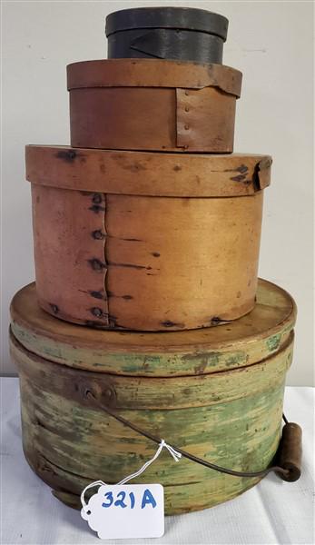 4 Graduated Country Pantry Boxes (1 of 1)