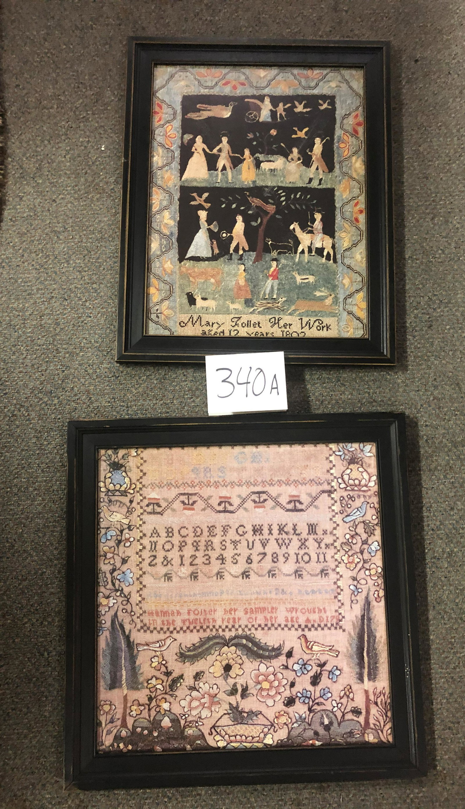 Framed Sampler Prints: Framed Sampler Prints