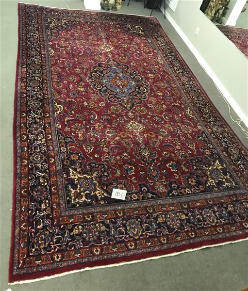 50 Year Old Persian Kashan 10'x16'2" (1 of 2)