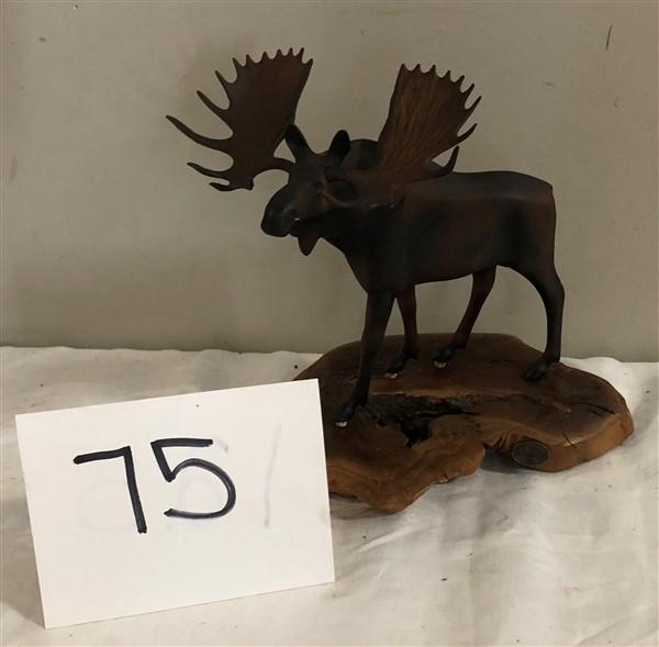 9" Moose Sculpture: 9" Moose Sculpture
