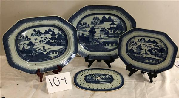 Early Canton Platters (1 of 6)