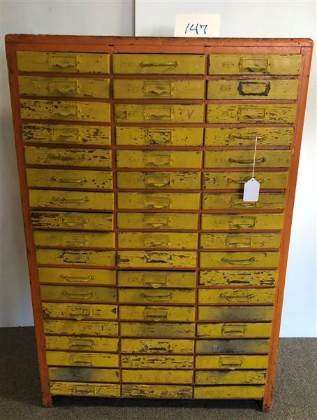 54 Drawer Industrial Cabinet (1 of 1)