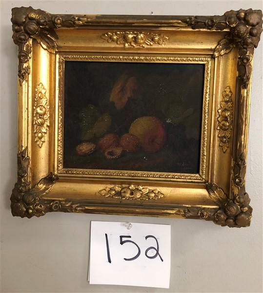 Lovely o/c 19th Cent. Still Life 13"x15" (1 of 3)