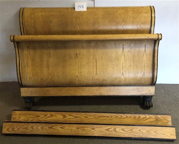 Queen Baker Sleigh Bed in Chestnut (1 of 2)